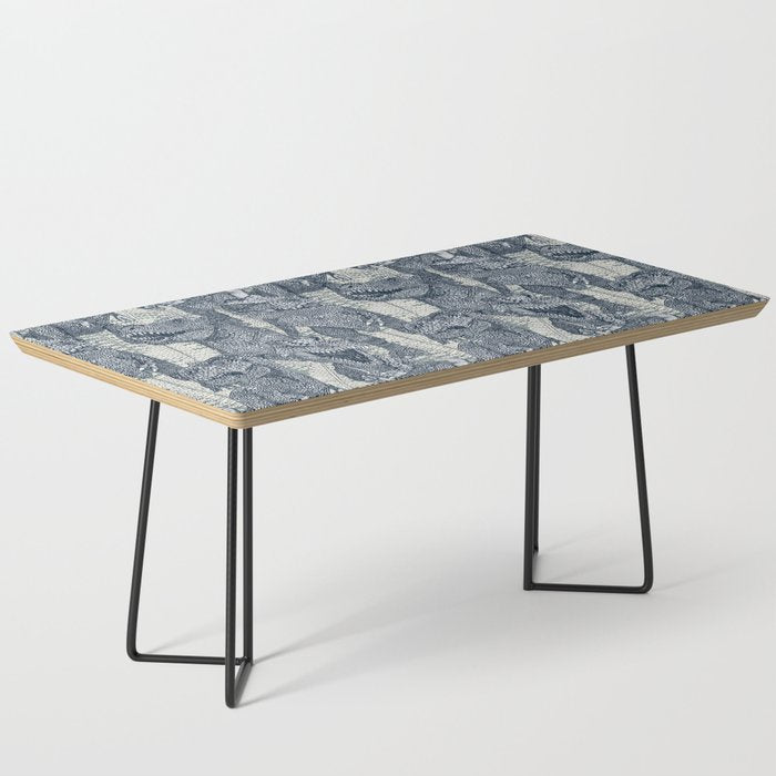 Tyrannosaurus rex indigo Coffee Table Gallery Image 1
