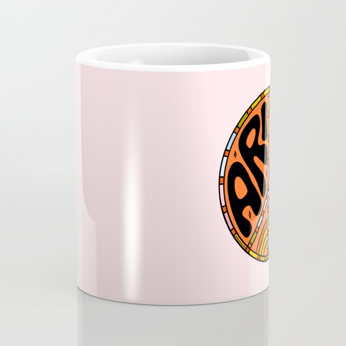 Aries Peace Sign Coffee Mug Gallery Image 4