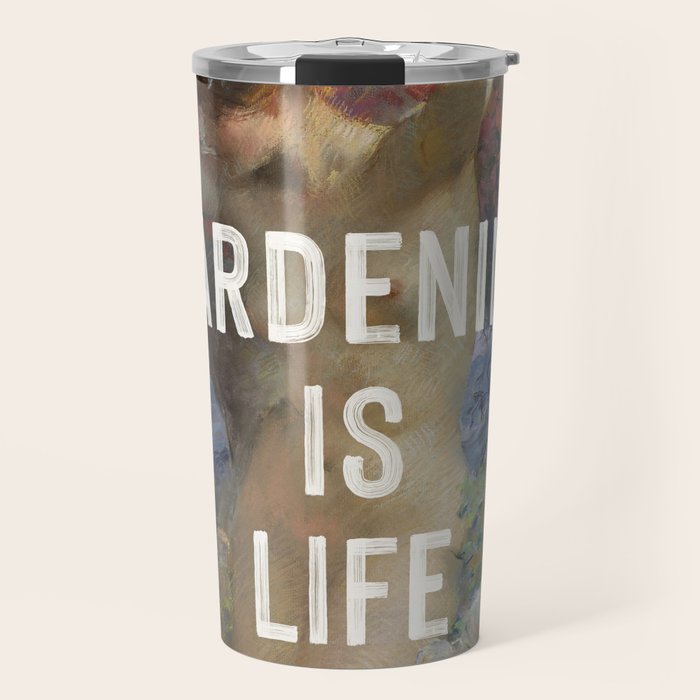 Gardening is Life Travel Mug Gallery Image 1
