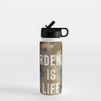 Gardening is Life Water Bottle Gallery Image 1