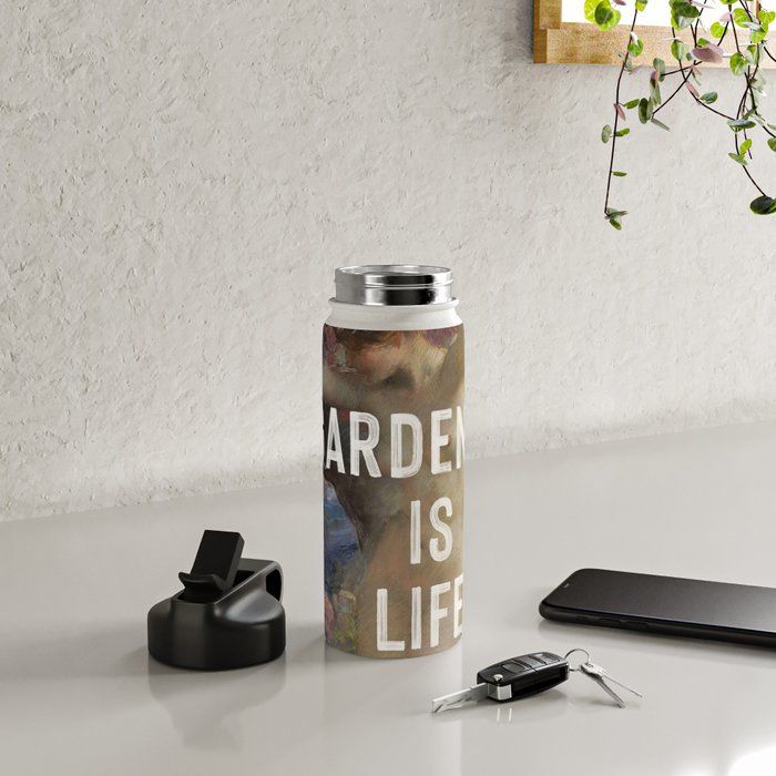 Gardening is Life Water Bottle Gallery Image 4