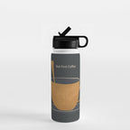 But First Coffee Water Bottle Gallery Image 1