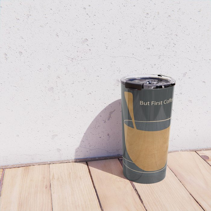 But First Coffee Travel Mug Gallery Image 4