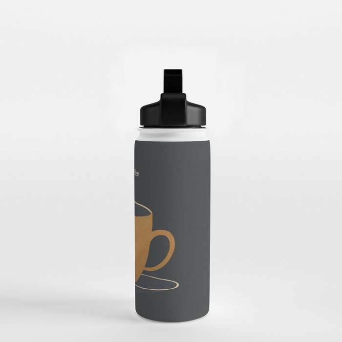 But First Coffee Water Bottle Gallery Image 2