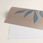 Modern Vase with Tropical Leaves Wrapping Paper Gallery Image 2