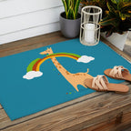 Taste of Happiness Rainbow Outdoor Rug Gallery Image 2