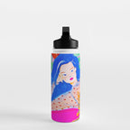 Relaxing with Cat Water Bottle Gallery Image 3