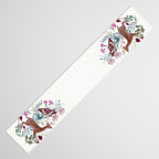 Floral Deer Table Runner Gallery Image 3