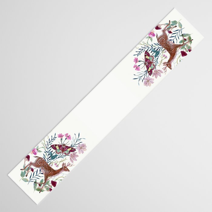 Floral Deer Table Runner Gallery Image 3