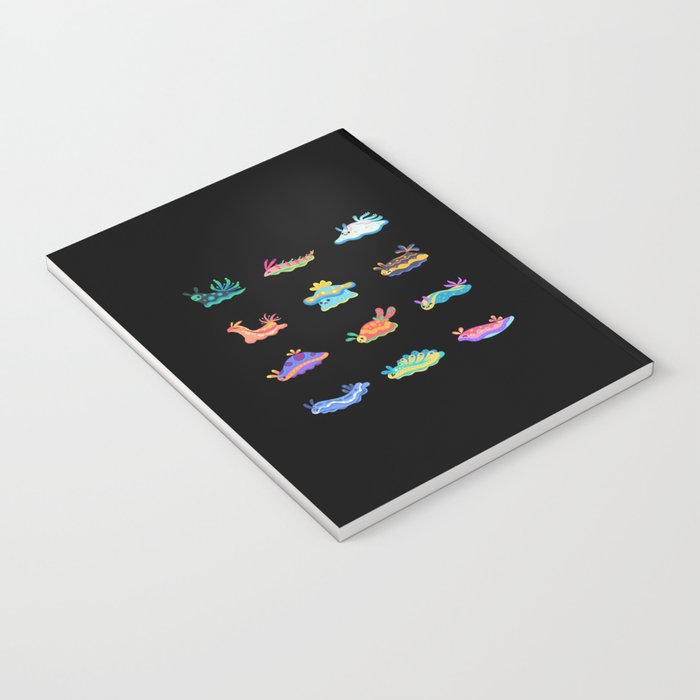 Sea slug - black Notebook Gallery Image 3