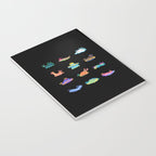 Sea slug - black Notebook Gallery Image 3
