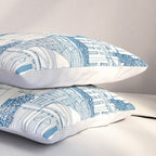 Washington DC toile blue Pillow Sham Gallery Image 3