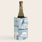 Washington DC toile blue Wine Chiller Gallery Image 3