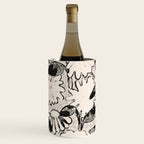 black and white garden Wine Chiller Gallery Image 2