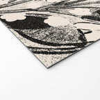 black and white garden Welcome Mat Gallery Image 2