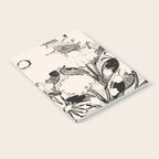 black and white garden Notebook Gallery Image 2