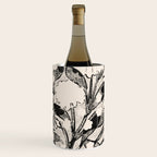black and white garden Wine Chiller Gallery Image 3
