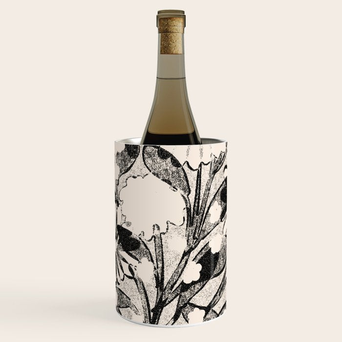 black and white garden Wine Chiller Gallery Image 3