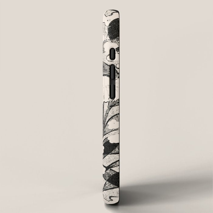 black and white garden iPhone Case Gallery Image 2