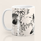 black and white garden Coffee Mug Gallery Image 3