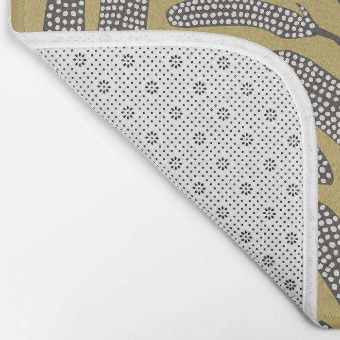 Guinea Fowl Feathers Bath Mat Gallery Image 2