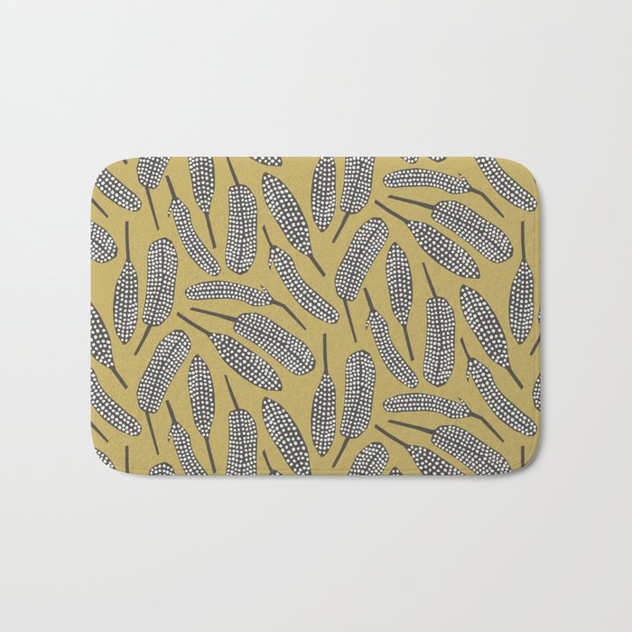 Guinea Fowl Feathers Bath Mat Gallery Image 1