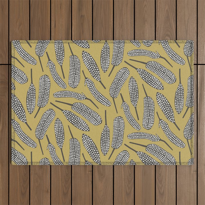 Guinea Fowl Feathers Outdoor Rug Gallery Image 1