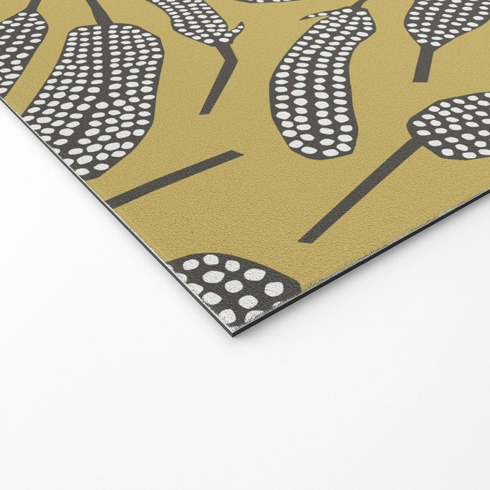 Guinea Fowl Feathers Welcome Mat Gallery Image 2