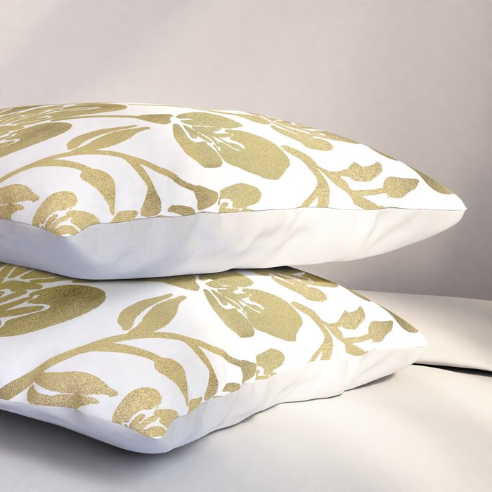Cherry Blossoms - Gold Palette Pillow Sham Gallery Image 3