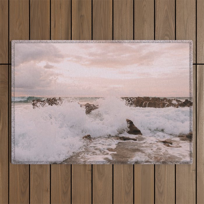 crash into me Outdoor Rug Gallery Image 1