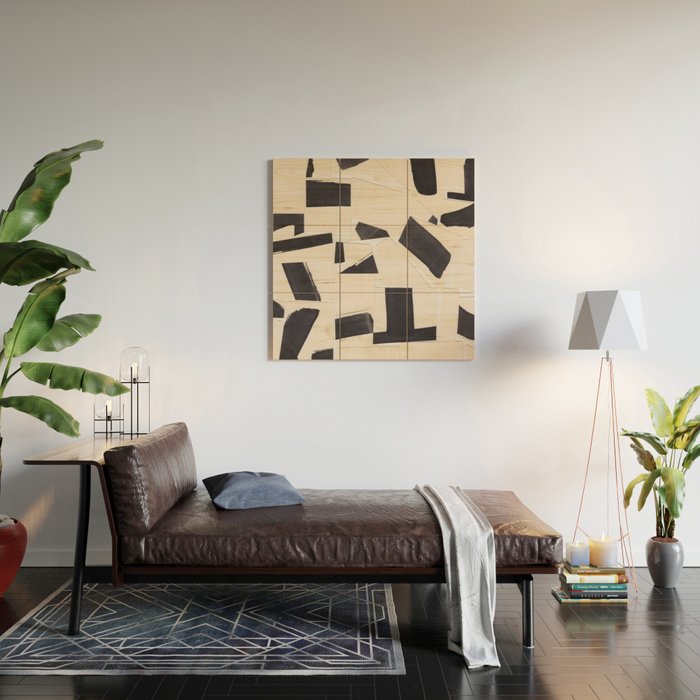 Mosaic Wood Wall Art Gallery Image 2