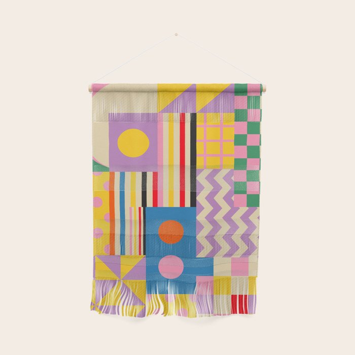 GEOMETRIC CITYSCAPE Wall Hanging Gallery Image 1