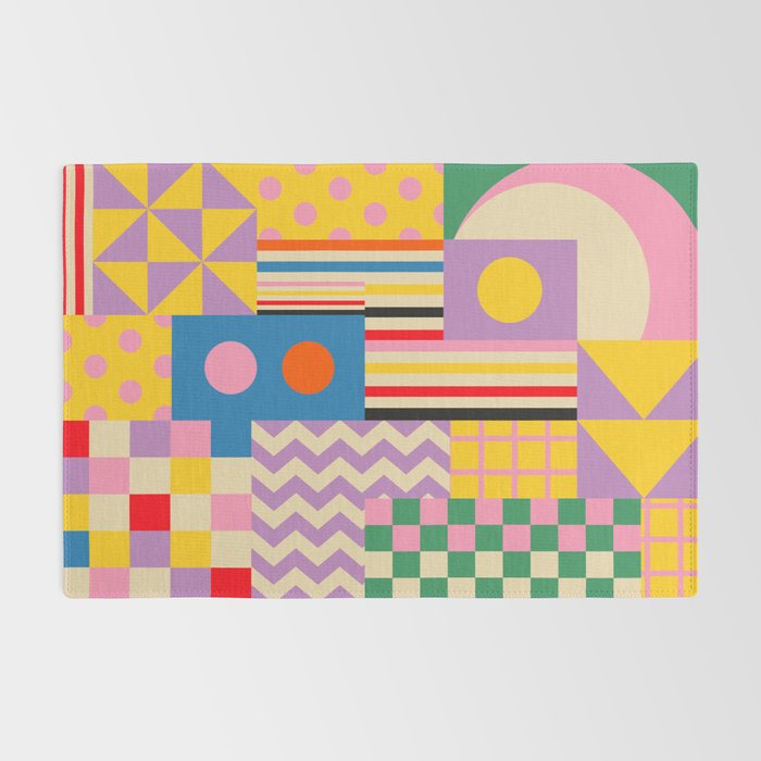 GEOMETRIC CITYSCAPE Rug Gallery Image 2