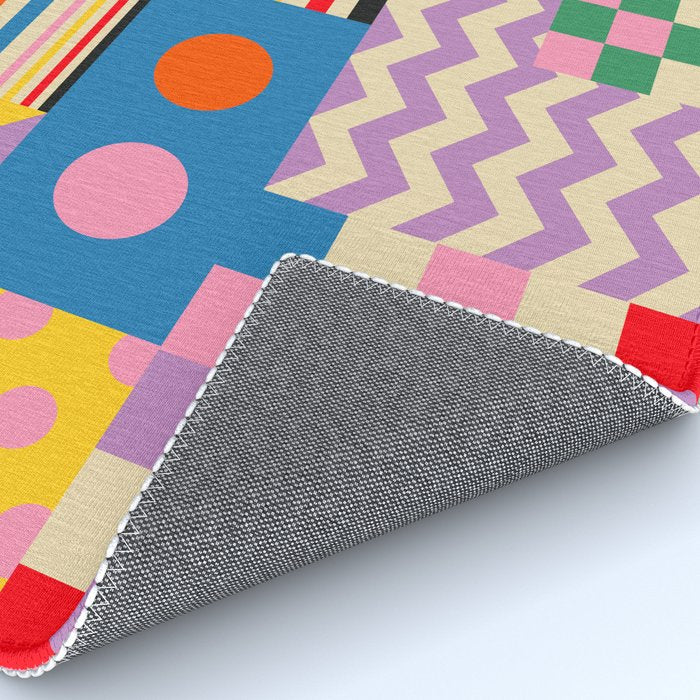 GEOMETRIC CITYSCAPE Rug Gallery Image 4