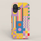 GEOMETRIC CITYSCAPE iPhone Case Gallery Image 1