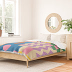 GEOMETRIC CITYSCAPE Duvet Cover Gallery Image 2