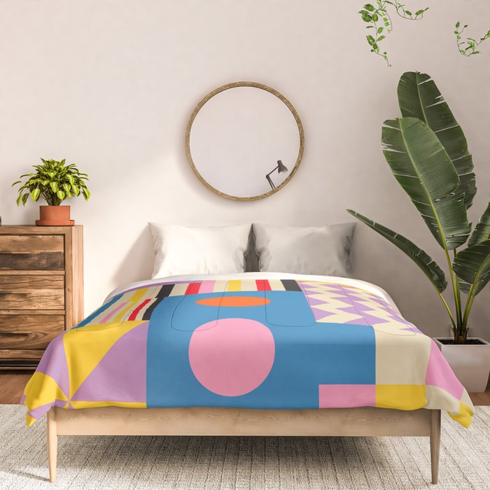 GEOMETRIC CITYSCAPE Comforter Gallery Image 3