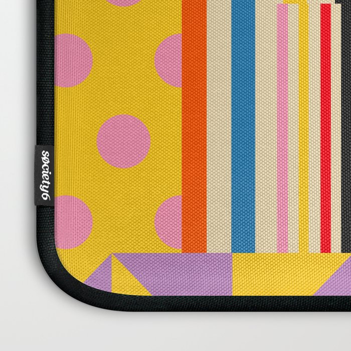 GEOMETRIC CITYSCAPE Laptop Sleeve Gallery Image 3