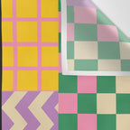 GEOMETRIC CITYSCAPE Wall Tapestry Gallery Image 3