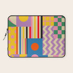 GEOMETRIC CITYSCAPE Laptop Sleeve Gallery Image 1