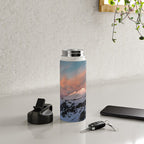 Mount Baker Mountain Adventure Sunset - Nature Photography Water Bottle Gallery Image 4