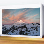 Mount Baker Mountain Adventure Sunset - Nature Photography Wall Mural Gallery Image 2
