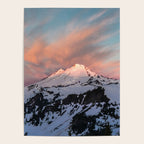 Mount Baker Mountain Adventure Sunset - Nature Photography Poster Gallery Image 4