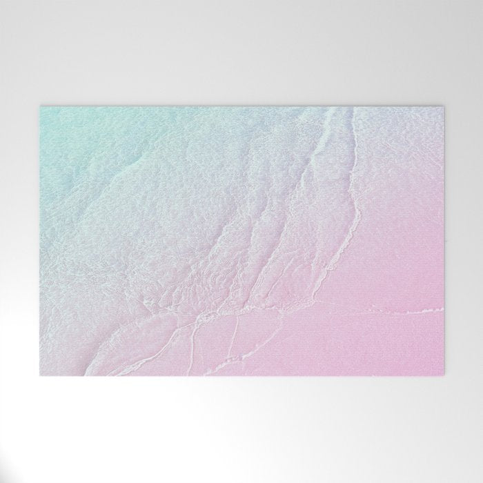 Seashore  - violet mist Welcome Mat Gallery Image 1