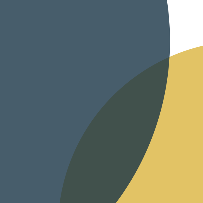 Geometric Abstraction 3 in Mustard, Navy, Gray, and White Coffee Mug Gallery Image 2