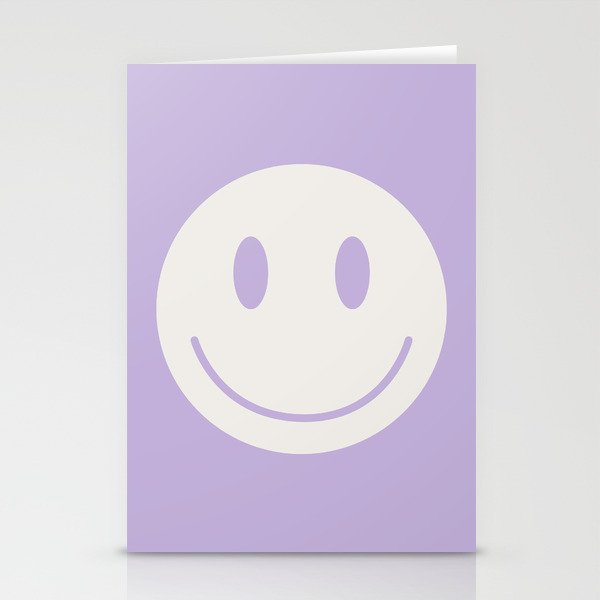 Happy Thoughts Lavender Stationery Card Gallery Image 1
