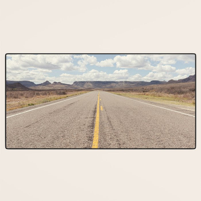 Texas Highways x West Texas Davis Mountains Photography Desk Mat Gallery Image 3