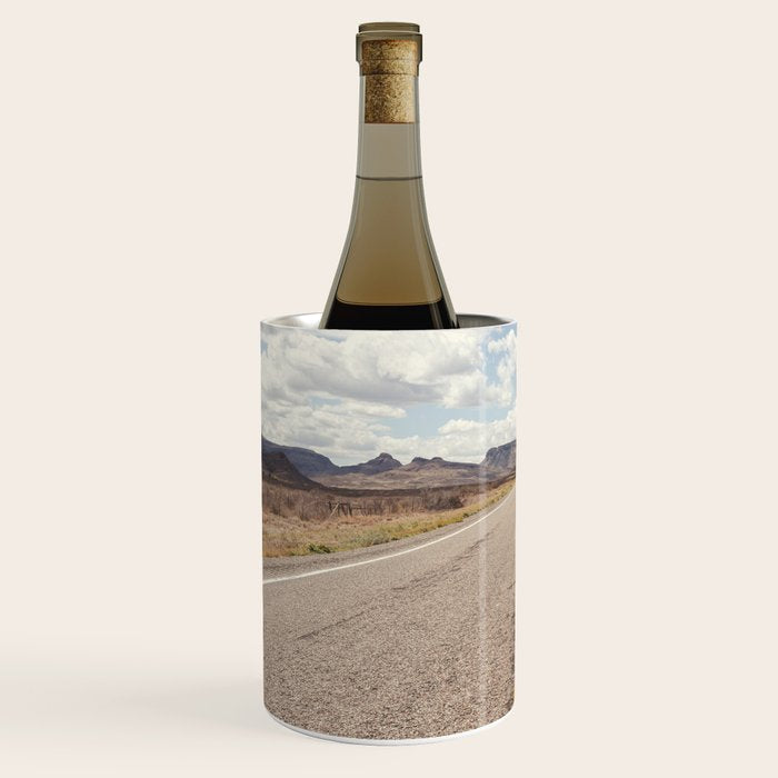 Texas Highways x West Texas Davis Mountains Photography Wine Chiller Gallery Image 2