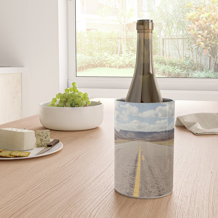 Texas Highways x West Texas Davis Mountains Photography Wine Chiller Gallery Image 4