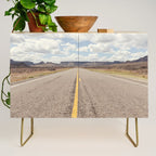 Texas Highways x West Texas Davis Mountains Photography Credenza Gallery Image 1
